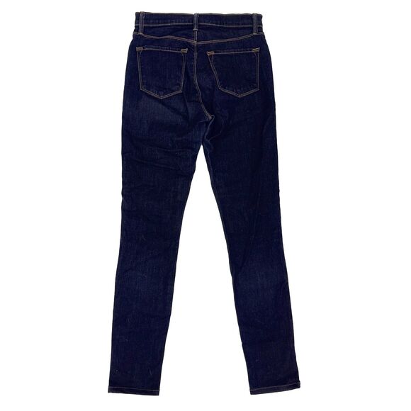 J BRAND Maria Jeans 26 Starless Dark Blue Denim Mid-Rise Casual EUC B27 - Picture 3 of 6